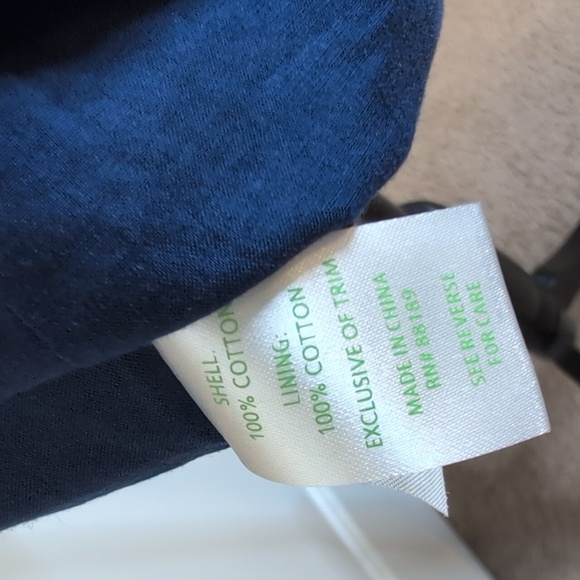 Lilly Pulitzer Valli Navy Shift Mini Dress Silver Gold Metallic Trim 00 - Picture 12 of 15